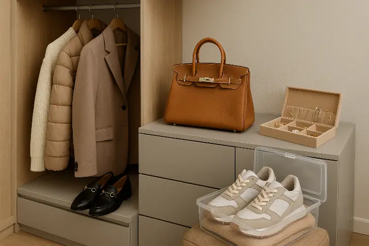 Fashion Items yang Sebaiknya Nggak Disimpan di Lemari Pakaian