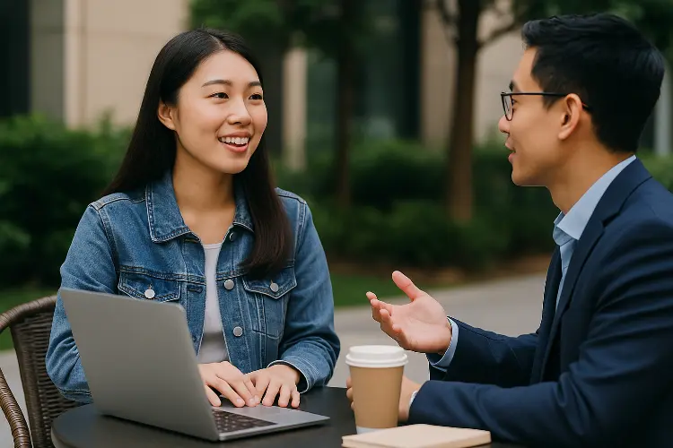 Latihan Speaking Bahasa Inggris untuk Lamaran Kerja dan Cinta Bersama EF EFEKTA English for Adults