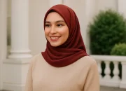 7 Warna Baju yang Cocok Dipadukan dengan Hijab Mahogany