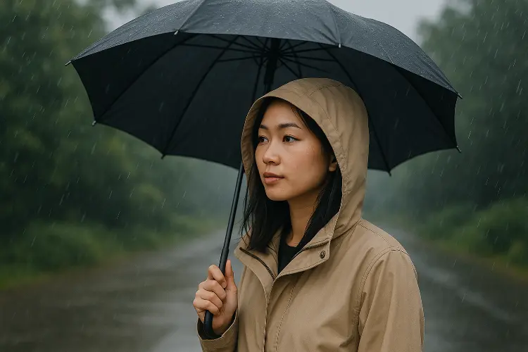 Lindungi Rambut dengan Payung atau Topi