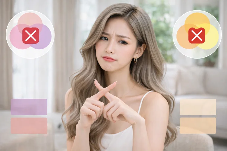 Hindari Warna yang “Bertabrakan” dengan Undertone