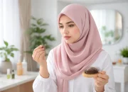 6 Tips Mengatasi Rambut Rontok Saat Berhijab, Biar Tetap Sehat dan Kuat!