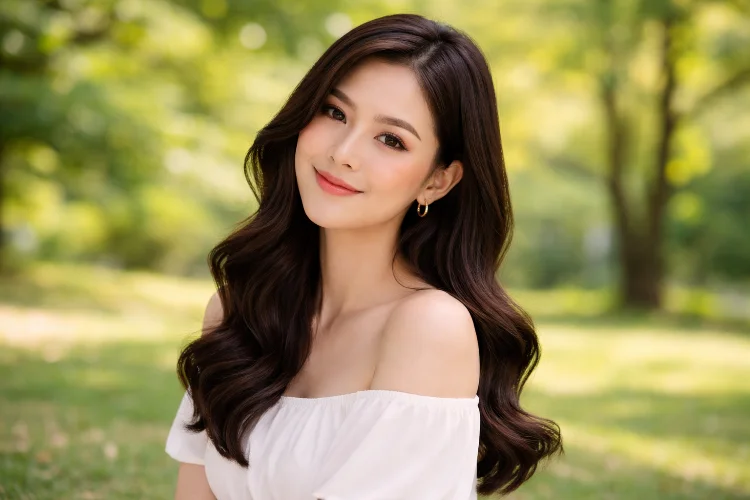 Warna Rambut yang Cocok untuk Kulit Kuning Langsat: Dark Brown (Cokelat Gelap) - Natural, Elegan, dan Anti Gagal