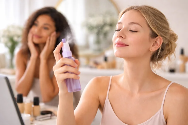 Gunakan Setting Spray untuk Hasil Natural
