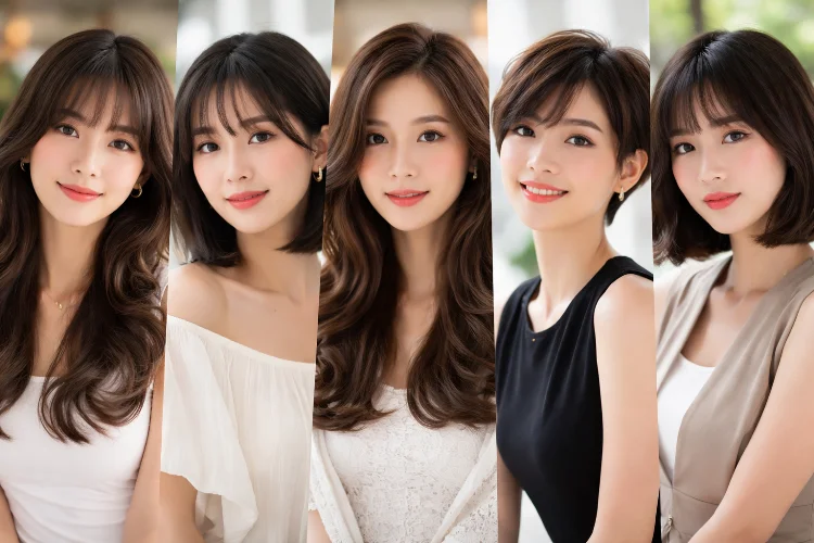 Model Potongan Rambut untuk Wajah Oval