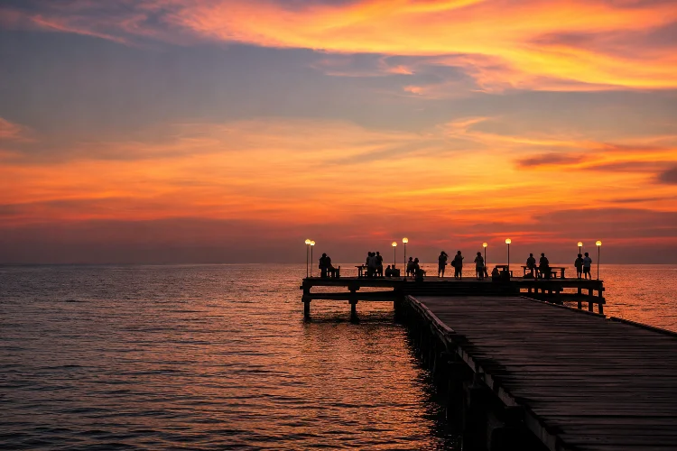 Sunset Pantai Akkarena